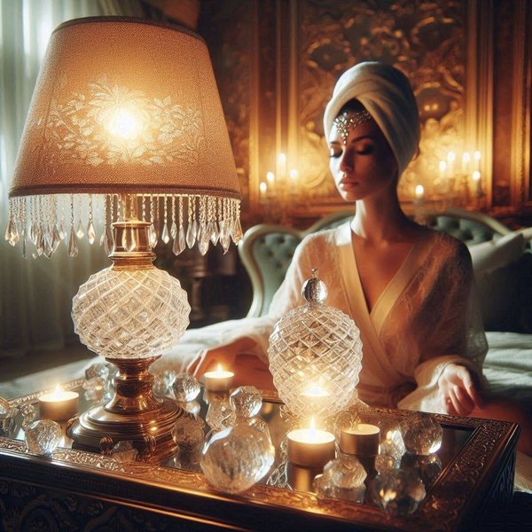 Lampes en cristal et bien-être : l'impact de la lumière et du cristal sur la relaxation